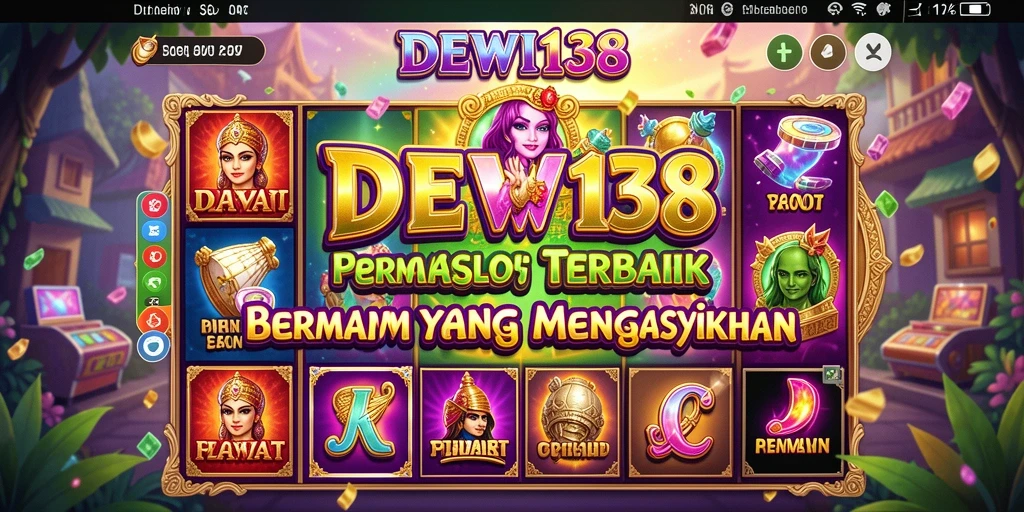 Tampilan gameplay menarik dari DEWI138 yang penuh warna.