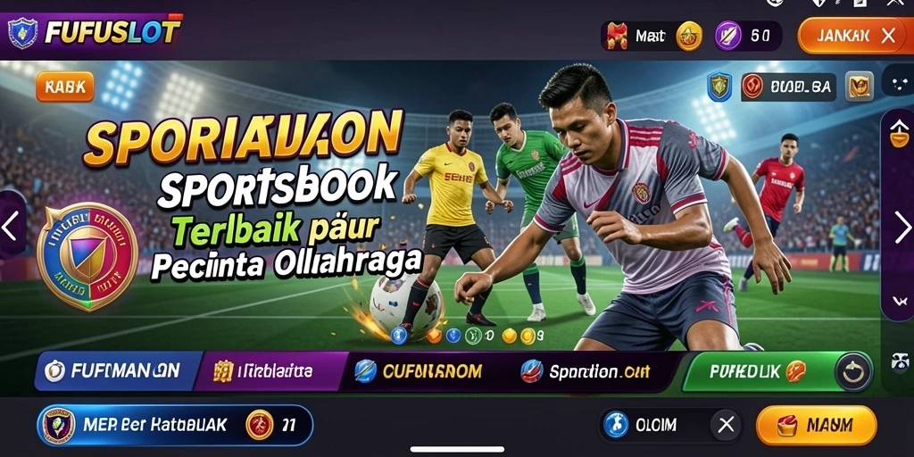 Tampilan gameplay menarik dari FUFUSLOT dalam taruhan olahraga.