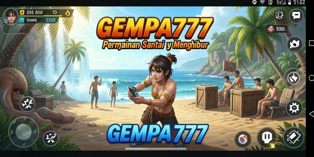 Tampilan gameplay GEMPA777 yang seru dan penuh warna.