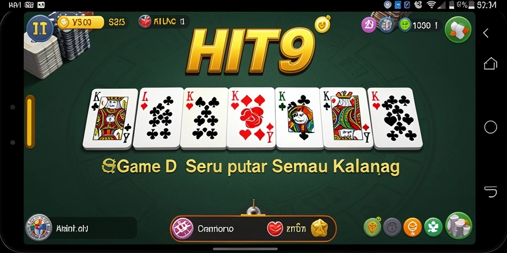 Tampak menyeru pada gameplay HIT9 Domino yang penuh strategi.