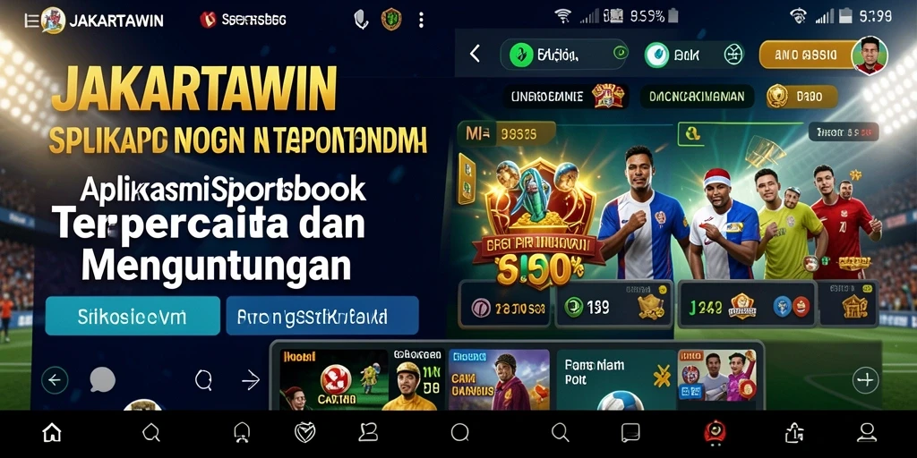 Tampilan antarmuka dan fitur taruhan interaktif JAKARTAWIN.